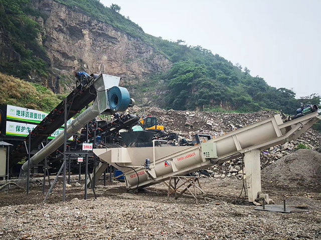 江苏盐城年处理80万吨建筑垃圾废弃矿渣再利用项目建成